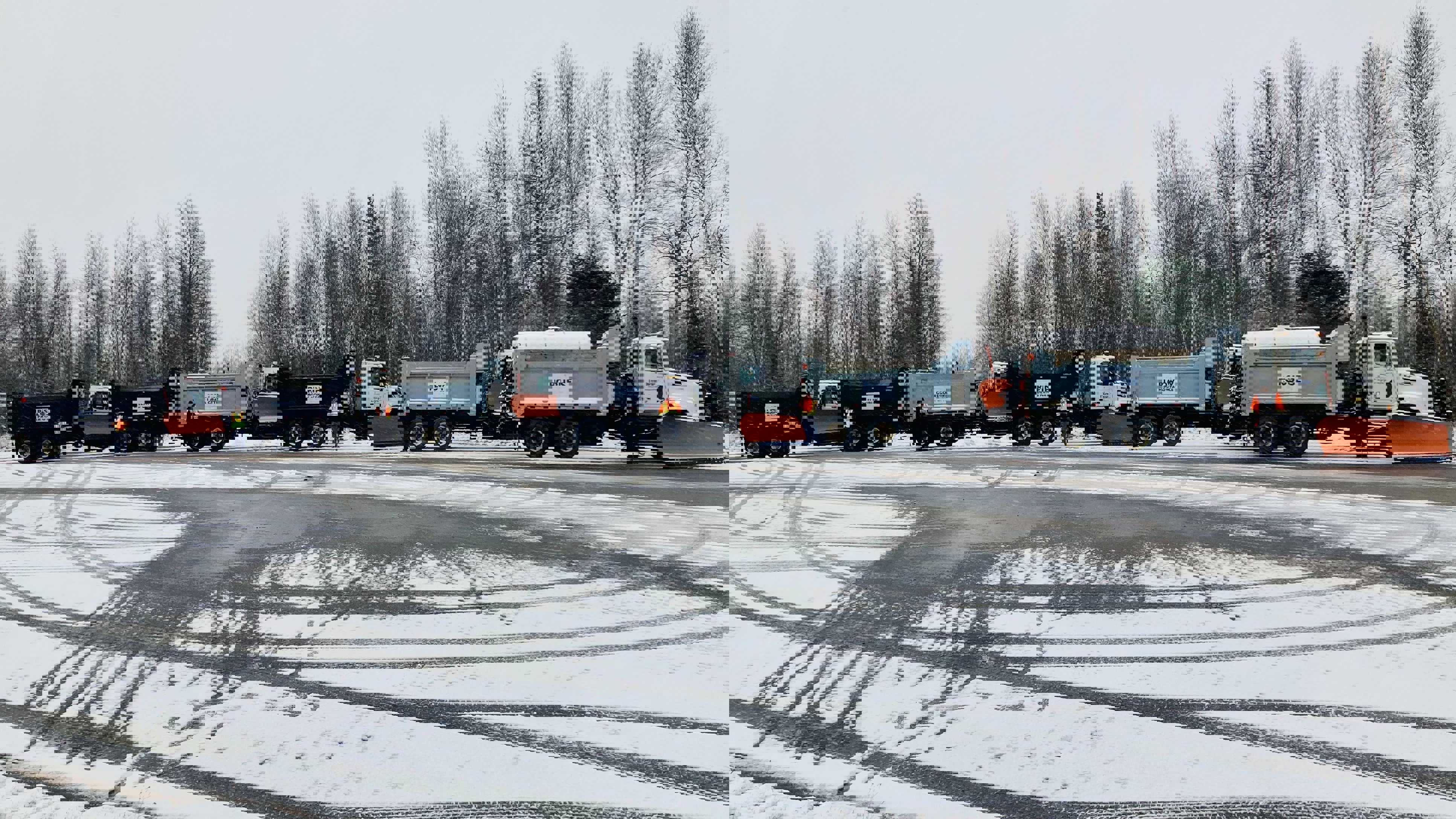 Les déneigeuses avec leurs nouveaux noms